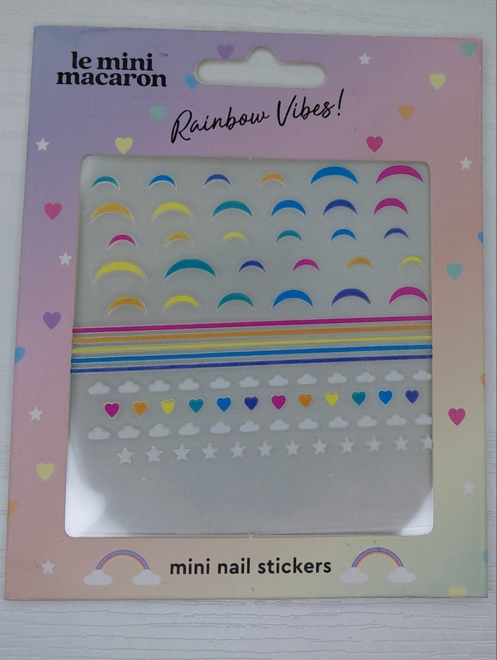 PRIDE BUNDLE - KISS Voguish & imPRESS Rainbow press-on nails, plus nail stickers - Picture 8 of 15